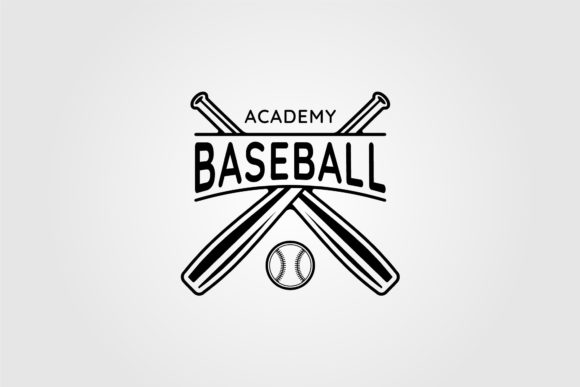 Baseball Logo Vintage Vector Design