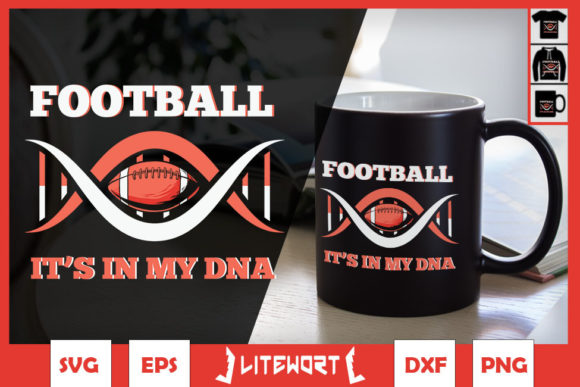 Football It’s in My DNA Football Gene