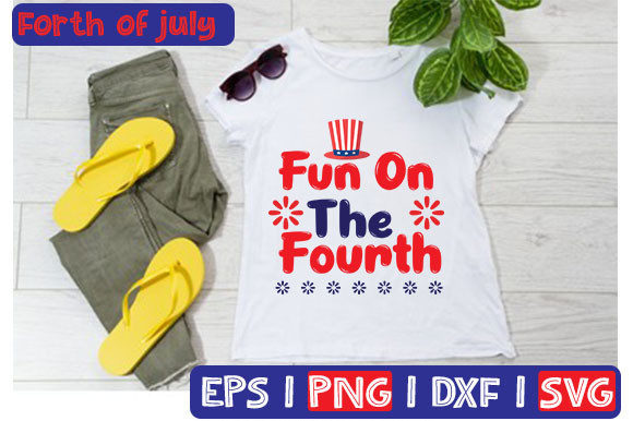 Fun on the Fourth Typography