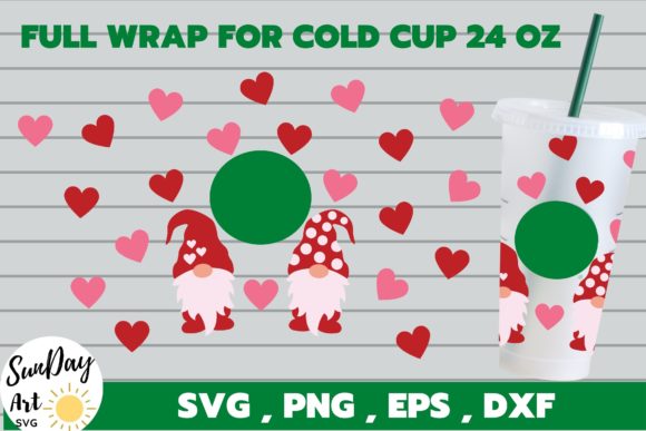 Valentine Gnome Wrap, Gnome Valentine