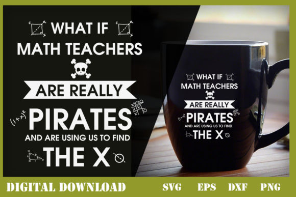 What If Math Teachers Are Really Pirates