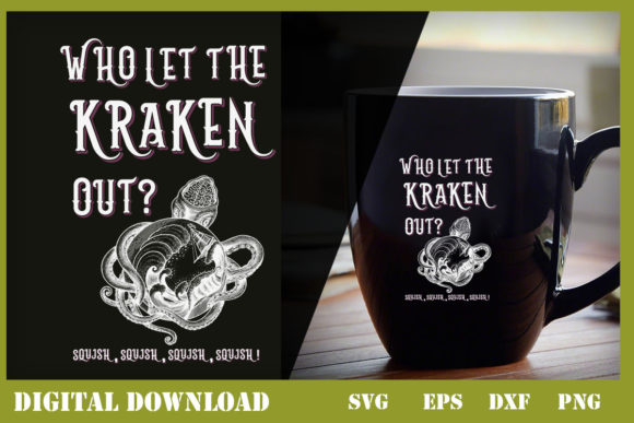 Who Let the Kraken Out Pullover